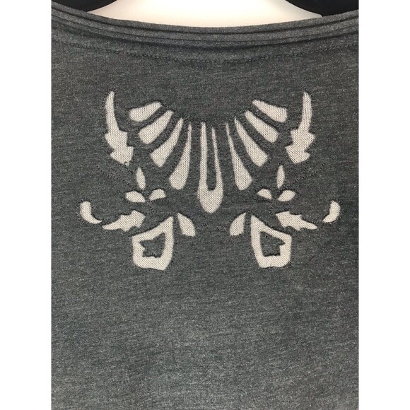 Soft surroundings women’s top long sleeves gray size medium - Picture 4 of 5